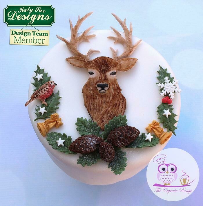 Katy Sue Silicone Mould -ANTLERS -SMALL - Καλούπι Σιλικόνης Ελαφοκέρατα Μικρά