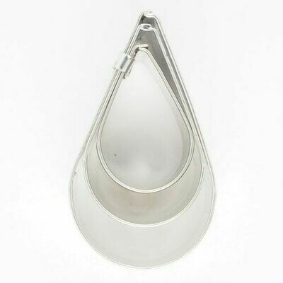 Cookie Cutter -Geometric Set 0f 3 -TEARDROP - Σετ 3 τεμ κουπ πάτ Δάκρυ/Σταγόνα