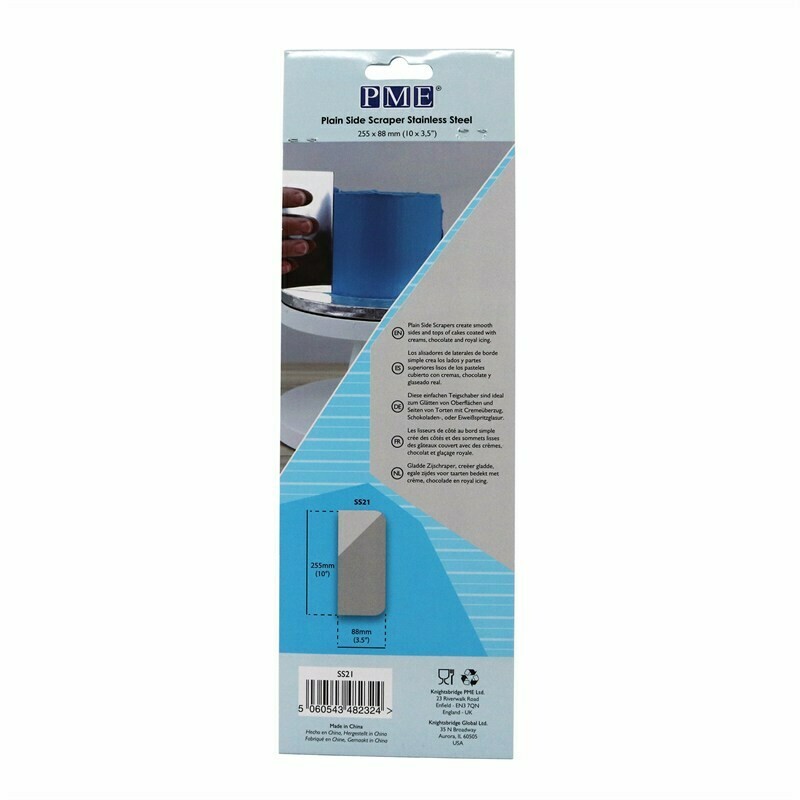 PME Scraper -Stainless Steel -EXTRA TALL 25εκ - Πολύ ψηλή Λεία Σπάτουλα/Ξύστρα 25εκ