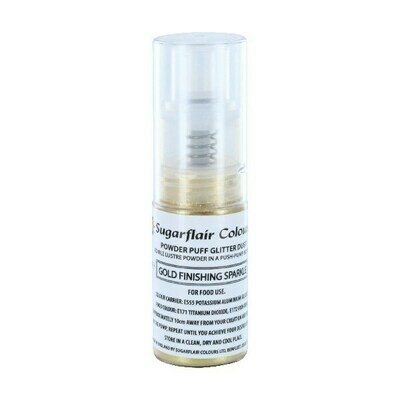 Sugarflair Powder Puff Glitter Dust Pump Spray -FINISHING SPARKLE -GOLD 10g - Βρώσιμο Γκλίτερ σε σπρέι - Λαμπερό Τελείωμα Χρυσό Sugarflair Powder Puff Glitter Dust Pump Spray -FINISHING SPARKLE -GOLD 10g - Βρώσιμο Γκλίτερ σε σπρέι - Λαμπερό Τελείωμα Χρυσό
