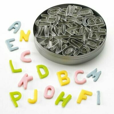 Patisse Cookie Cutters -ALPHABET SET - Σετ 26τεμ Κουπ πατ Λατινικό Αλφάβητο Κεφαλαία Γράμματα