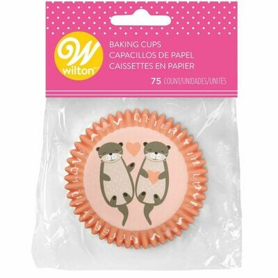 SALE!!! Wilton Valentine Cupcake Cases -'OTTERLY IN LOVE' -Θήκες ψησίματος Καπκέικ/Μάφιν 75 τεμ SALE!!! Wilton Valentine Cupcake Cases -'OTTERLY IN LOVE' -Θήκες ψησίματος Καπκέικ/Μάφιν 75 τεμ