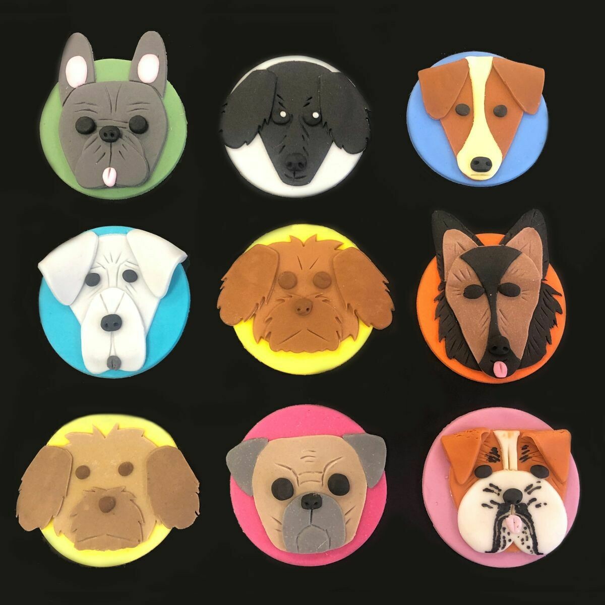 SALE!!! FMM Cutters -DESIGN a DOG Set - Σετ κουπ πατ για Κεφάλια Σκύλων