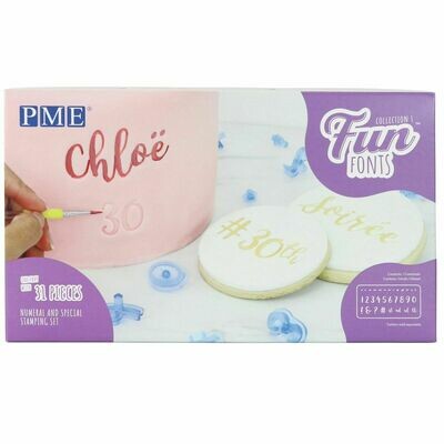 PME Fun Fonts -Numerals &amp; Special Characters Collection 1 -Σφραγίδες Αριθμοί και Ειδικά Σύμβολα 31τεμ