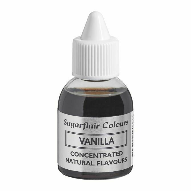Sugarflair 100% Natural Flavour -VANILLA 30ml - Φυσικό Άρωμα Βανίλιας 30ml
