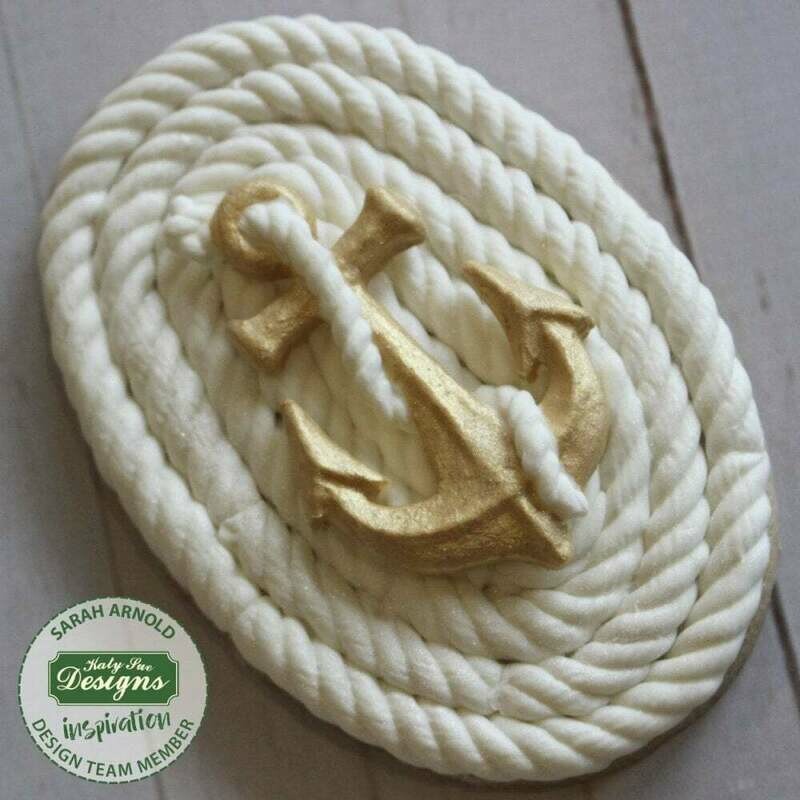 Katy Sue Silicone Mould -ROPES &amp; KNOTS -Καλούπι Σιλικόνης Σκοινιά και Κόμποι