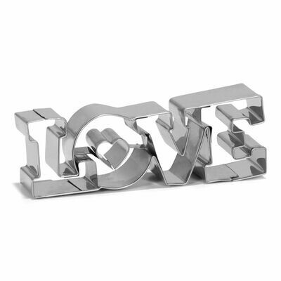 Patisse Cookie Cutter -&#39;LOVE&#39; -Κουπ πατ &#39;LOVE&#39; 11εκ