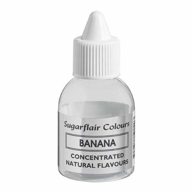 Sugarflair 100% Natural Flavour 30ml -BANANA - Φυσικό Άρωμα Μπανάνας 30ml