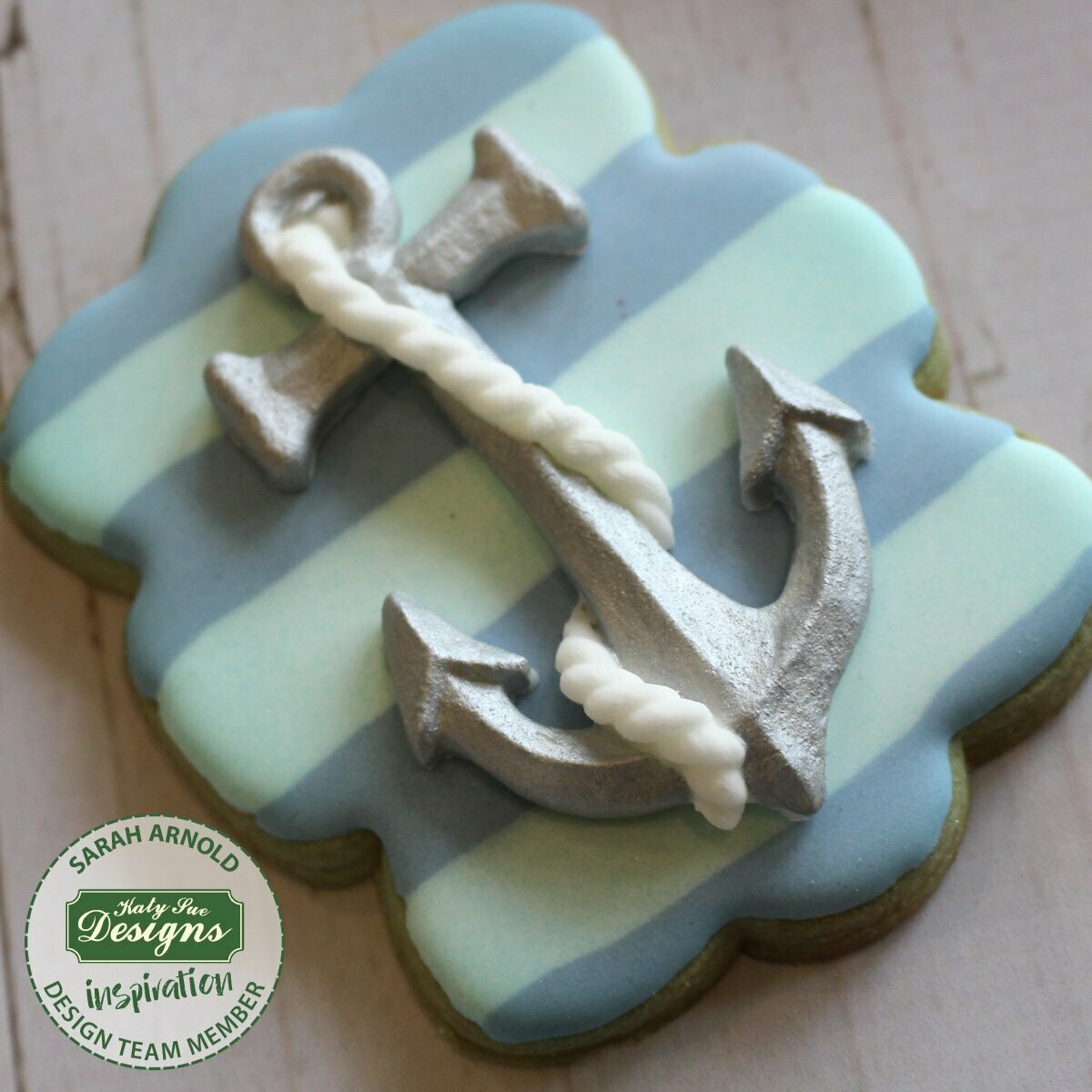 Katy Sue Silicone Mould -ANCHORS -Καλούπι Σιλικόνης Άγκυρες