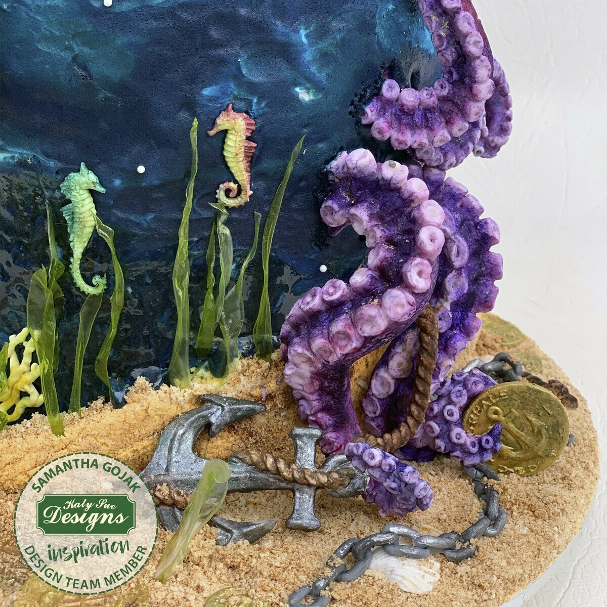 Katy Sue Silicone Mould -ANCHORS -Καλούπι Σιλικόνης Άγκυρες