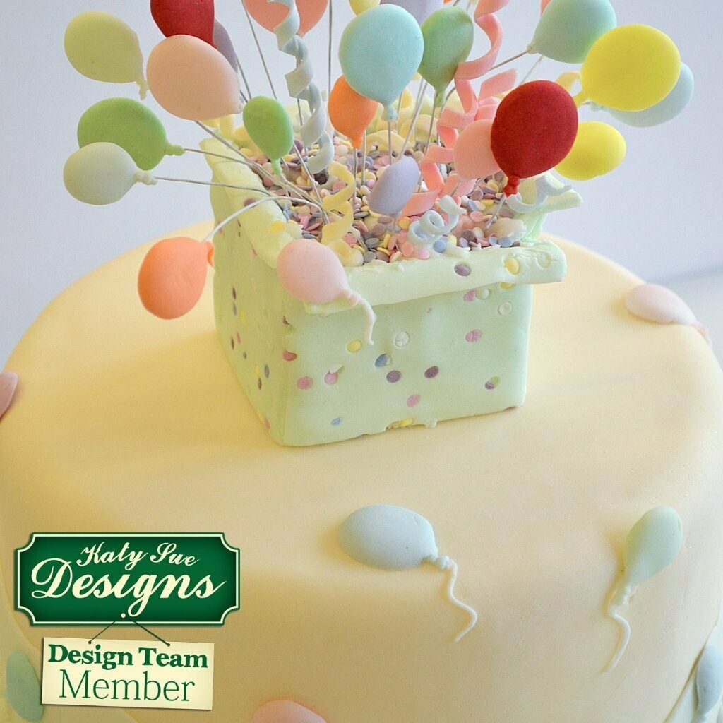 Katy Sue Silicone Mould -BALLOONS -Καλούπι Σιλικόνης Μπαλόνια
