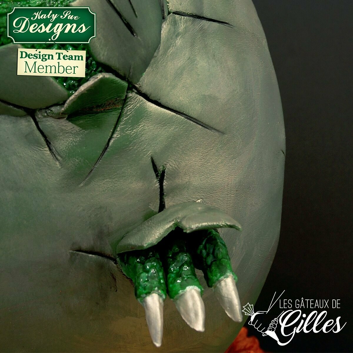 Katy Sue Silicone Mould -DRAGON CLAWS -Καλούπι Σιλικόνης Νύχια Δράκου