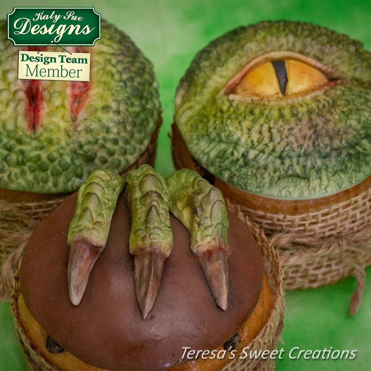 Katy Sue Silicone Mould -DRAGON CLAWS -Καλούπι Σιλικόνης Νύχια Δράκου
