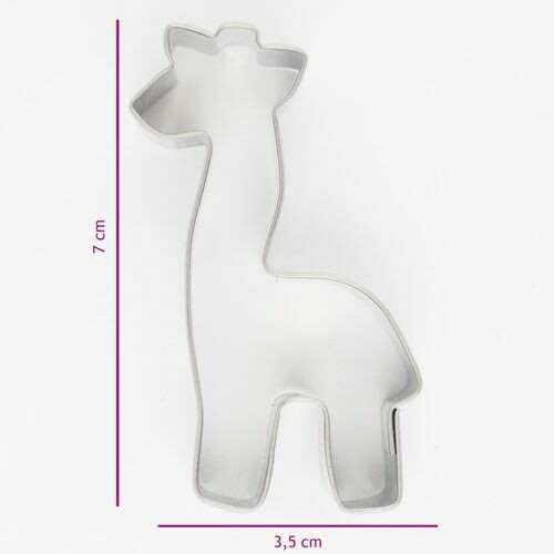 Cookie Cutter Giraffe 7cm - Κουπ πατ Καμηλοπάρδαλη - 7x3.5εκ