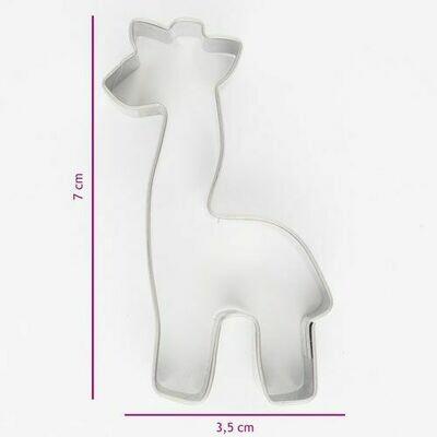 SALE!!! Cookie Cutter Giraffe 7cm - Κουπ πατ Καμηλοπάρδαλη - 7x3.5εκ