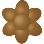 Sugarflair Paste Colours -CHESTNUT -Χρώμα σε Πάστα -Καστανό 25γρ