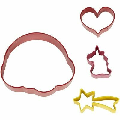 Wilton Cookie Decorating Kit -Set of 12 inc. SHOOTING STAR, HEART, UNICORN & RAINBOW WITH CLOUD - Σετ δημιουργίας και διακόσμησης μπισκότων ΠΕΦΤΑΣΤΕΡΙ, ΚΑΡΔΙΑ, ΜΟΝΟΚΕΡΟΣ, ΟΥΡΑΝΙΟ ΤΟΞΟ ΜΕ ΣΥΝΝΕΦΟ Wilton Cookie Decorating Kit -Set of 12 inc. SHOOTING STAR, HEART, UNICORN & RAINBOW WITH CLOUD - Σετ δημιουργίας και διακόσμησης μπισκότων ΠΕΦΤΑΣΤΕΡΙ, ΚΑΡΔΙΑ, ΜΟΝΟΚΕΡΟΣ, ΟΥΡΑΝΙΟ ΤΟΞΟ ΜΕ ΣΥΝΝΕΦΟ