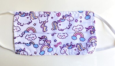 Μάσκα Παιδική Unicorns & Rainbows ∞ Μάσκα Παιδική Unicorns & Rainbows ∞