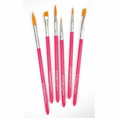 ScrapCooking Food Brush Set of 6 - Σετ 6τεμ Πινέλα