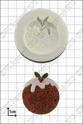 SALE!!! FPC Silicone Mould -CHRISTMAS PUDDING - Καλούπι Σιλικόνης Χριστουγεννιάτικη Πουτίγκα