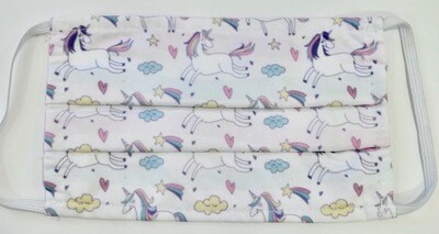 Μάσκα Παιδική η Unicorns & Rainbows -Pastel ∞ Μάσκα Παιδική η Unicorns & Rainbows -Pastel ∞