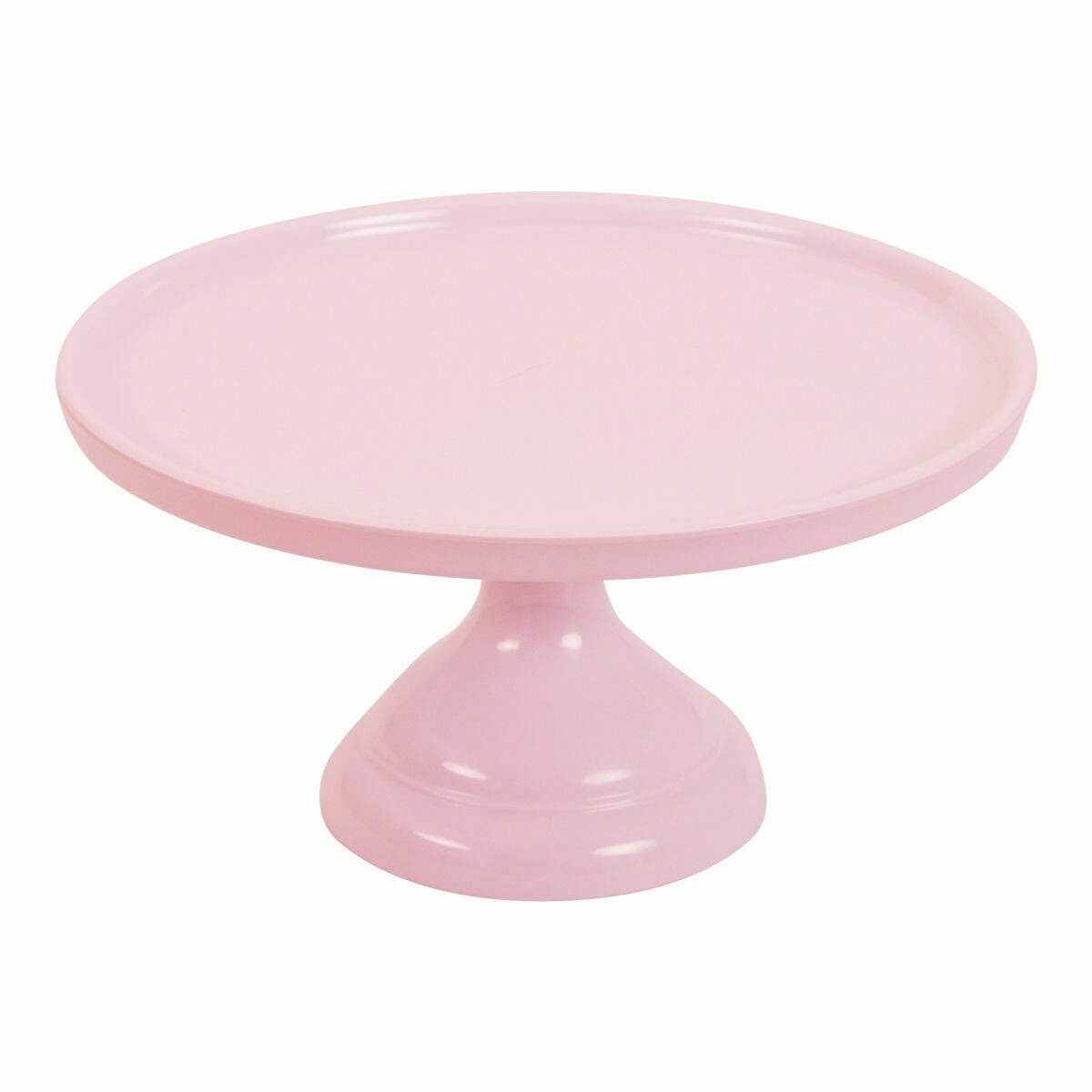 Melamine Cake Stand -SMALL PINK - Μικρή Βάση Για Τούρτα από Μελαμίνη - Ροζ 24εκ