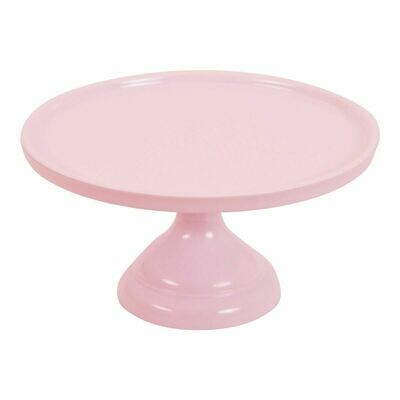 Melamine Cake Stand -SMALL PINK - Μικρή Βάση Για Τούρτα από Μελαμίνη - Ροζ 24εκ