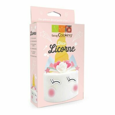 Scrapcooking Wafer Decoration Unicorn 12τεμ - Διακοσμητικά Μονόκερου από Φύλλο Βάφλας