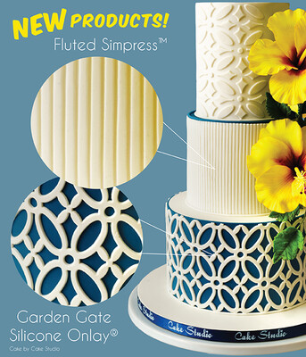 SALE!!! Marvelous Molds SIMPRESS Embossing Mat -FLUTED -Πατάκι Σιλικόνης με Ραβδώσεις SALE!!! Marvelous Molds SIMPRESS Embossing Mat -FLUTED -Πατάκι Σιλικόνης με Ραβδώσεις