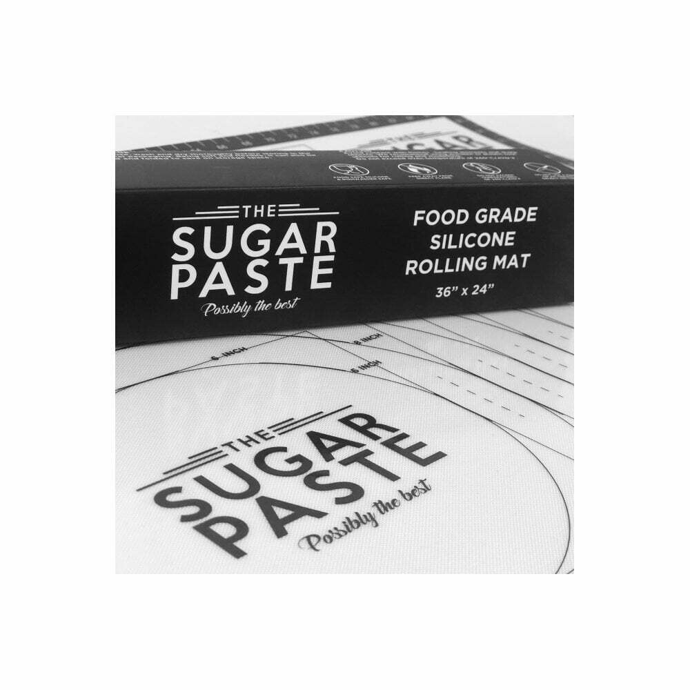 THE SUGAR PASTE™ LARGE Rolling Mat 90εκ * 60εκ - Αντικολλητική Επιφάνεια Εργασίας