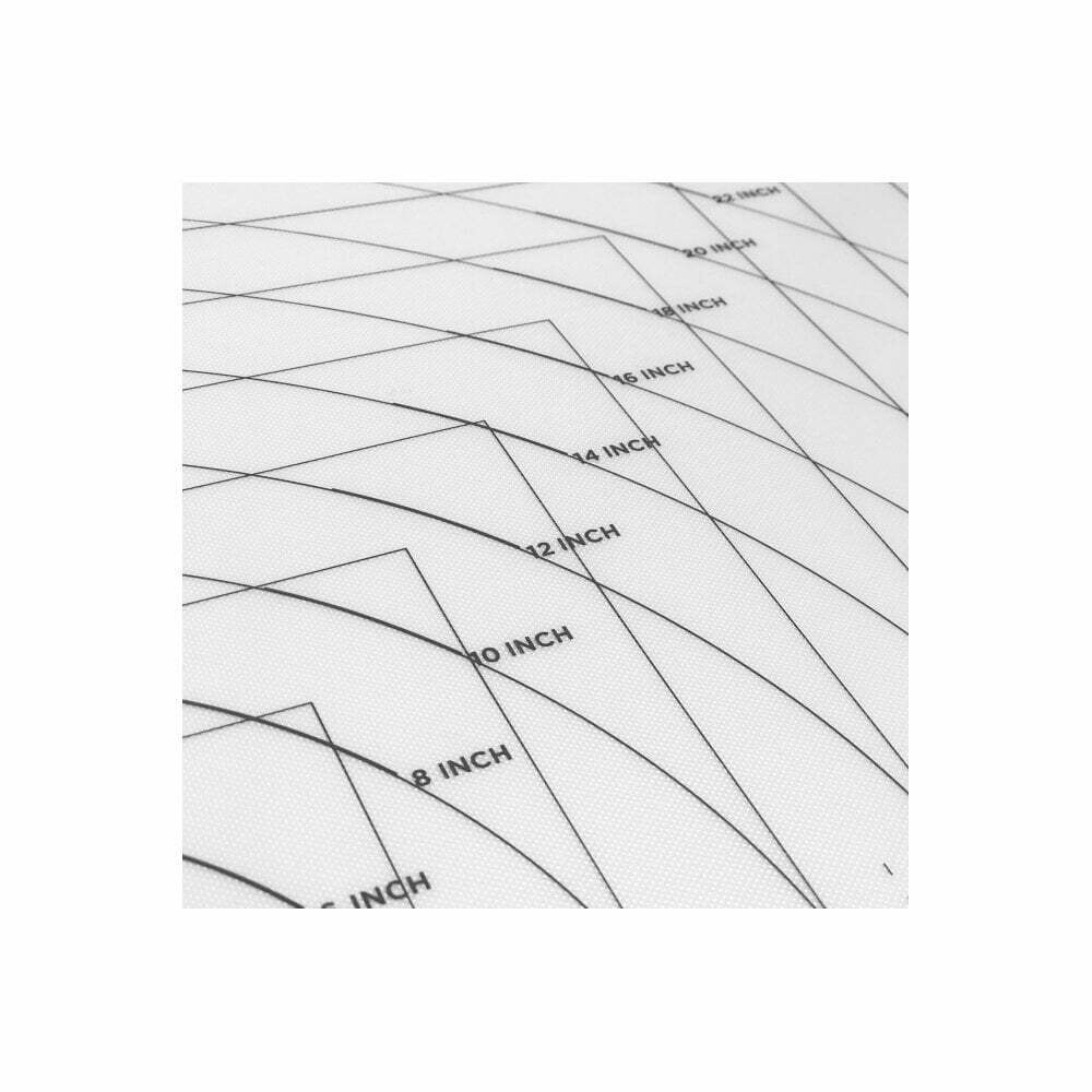 THE SUGAR PASTE™ LARGE Rolling Mat 90εκ * 60εκ - Αντικολλητική Επιφάνεια Εργασίας