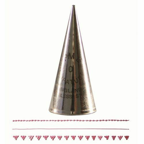 PME Nozzle -WRITING (Round) -Μύτη Κορνέ Γραψίματος Στρογγυλή No.0
