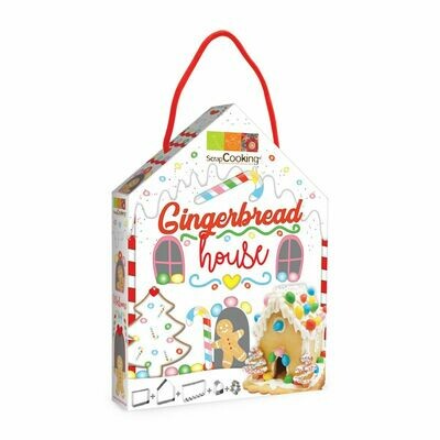 Scrapcooking Cookie Cutter Gingerbread House Set of 5 pieces - Σετ 5τεμ κουπ πατ για Μπισκοτόσπιτο
