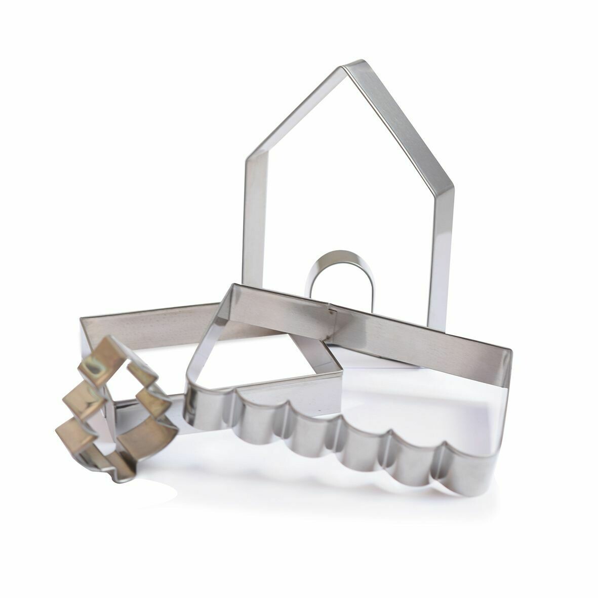 Scrapcooking Cookie Cutter Gingerbread House Set of 5 pieces - Σετ 5τεμ κουπ πατ για Μπισκοτόσπιτο
