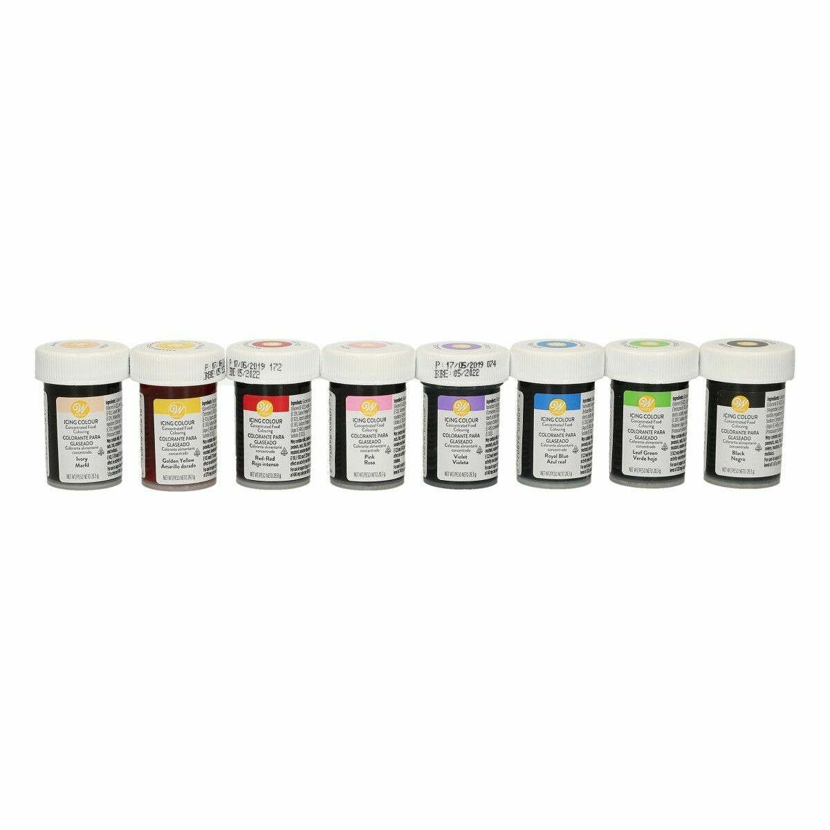 Wilton Icing Colour Kit 8 x 28g - Σετ χρώματα σε πάστα 8τεμ