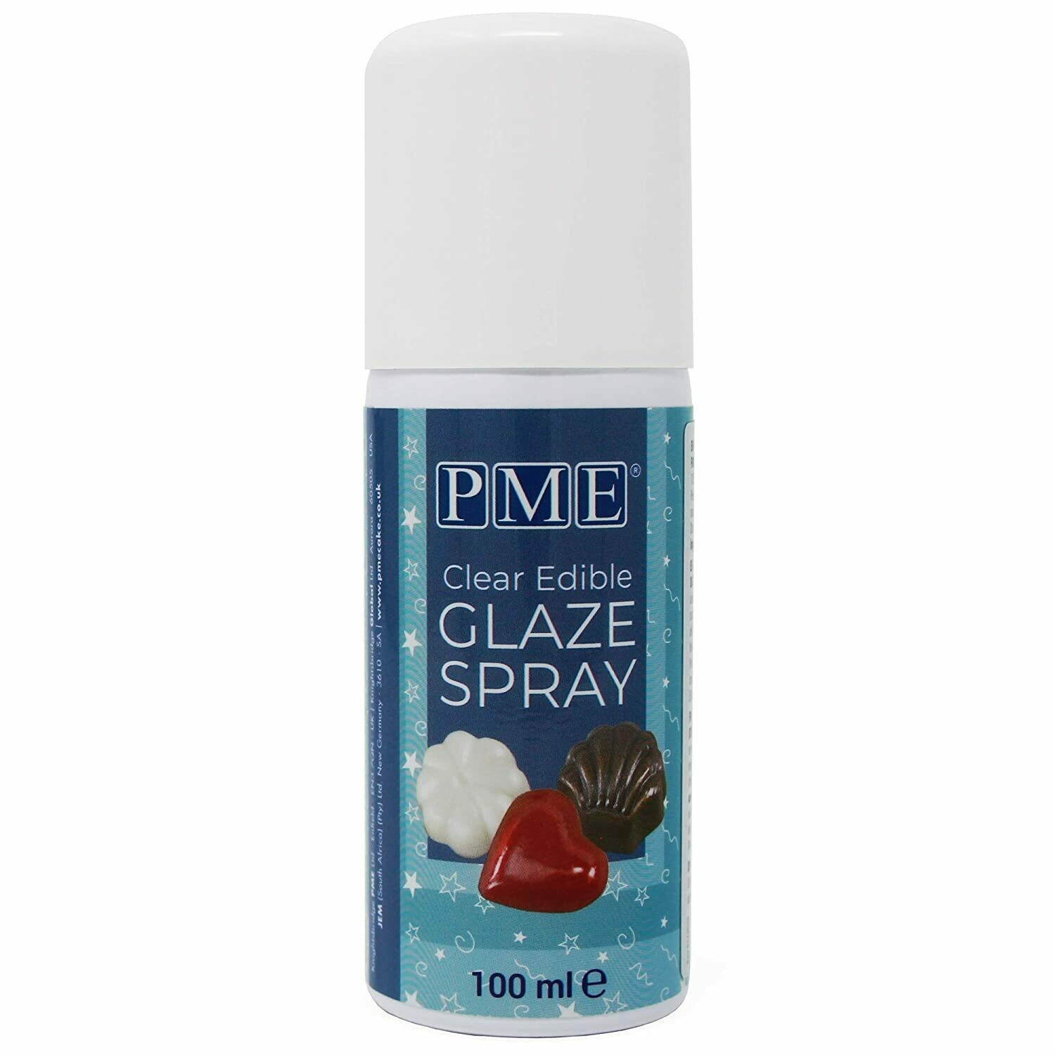 PME Edible Spray -CLEAR GLAZE -Βρώσιμο Σπρέι Γυαλάδας Διάφανο 100ml