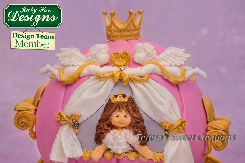 SALE!!! Katy Sue Silicone Mould -ORNAMENTAL CHERUBS - Καλούπι Σιλικόνης Διακοσμητικά Αγγελάκια