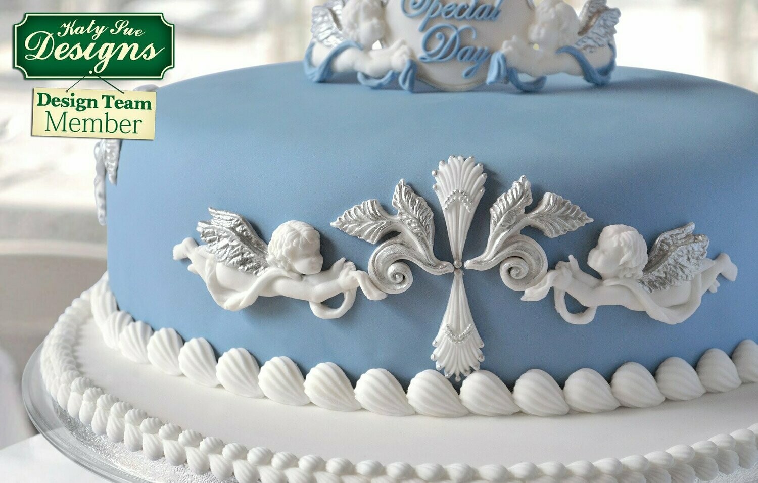 SALE!!! Katy Sue Silicone Mould -ORNAMENTAL CHERUBS - Καλούπι Σιλικόνης Διακοσμητικά Αγγελάκια