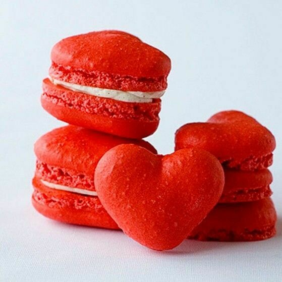 Silikomart -Macaron Mat -HEART - Πατάκι Ψησίματος Μακαρόν με 42 Ισομερείς Καρδιές