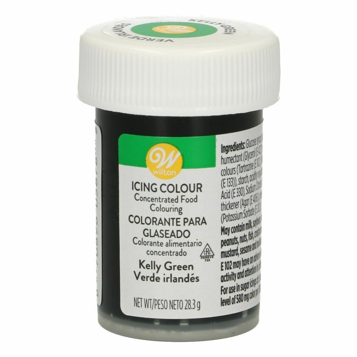 Wilton Icing Colour -KELLY GREEN - Χρώμα σε Πάστα - Πράσινο &#39;Kelly&#39; 28γρ