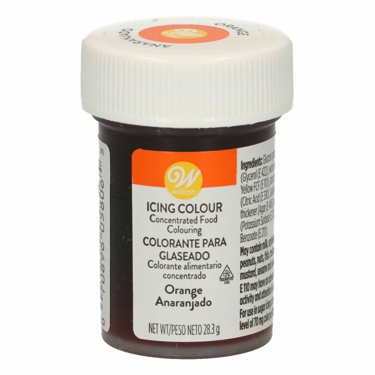 Wilton Icing Colour -ORANGE - Χρώμα σε Πάστα - Πορτοκαλί 28γρ