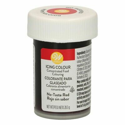 Wilton Icing Colour -NO-TASTE RED - Χρώμα σε Πάστα - Κόκκινο - άγευστο 28γρ Wilton Icing Colour -NO-TASTE RED - Χρώμα σε Πάστα - Κόκκινο - άγευστο 28γρ