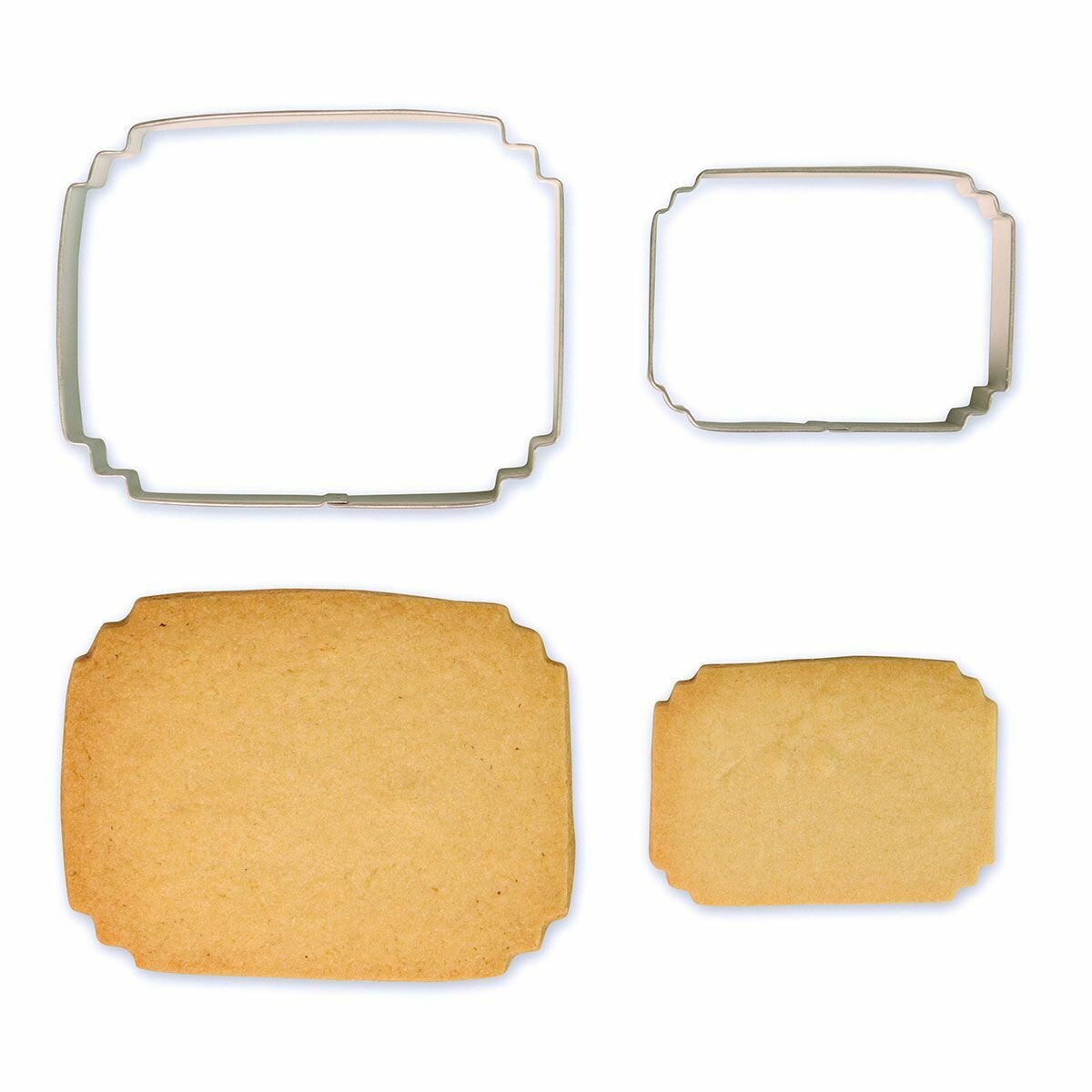 PME Set of 2 Plaque Cutters -STYLE 7 - Σετ 2τεμ κουπ πατ Κορνίζες/πλάκες