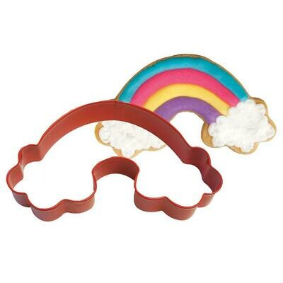 By AH -Cookie Cutter -RAINBOW &amp; CLOUDS -Κουπ πατ Ουράνιο Τόξο &amp; Σύννεφα 12εκ