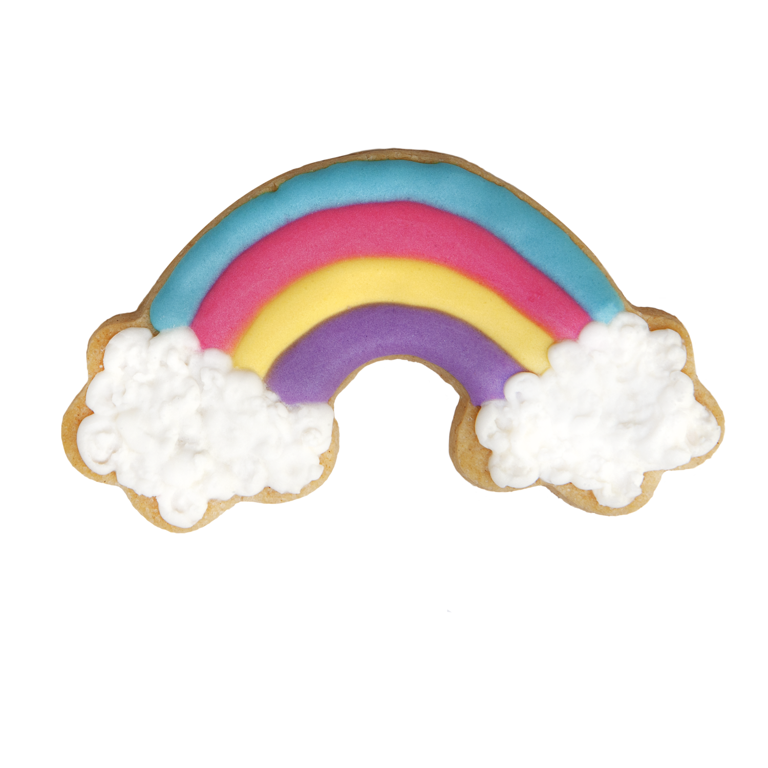 By AH -Cookie Cutter -RAINBOW &amp; CLOUDS -Κουπ πατ Ουράνιο Τόξο &amp; Σύννεφα 12εκ