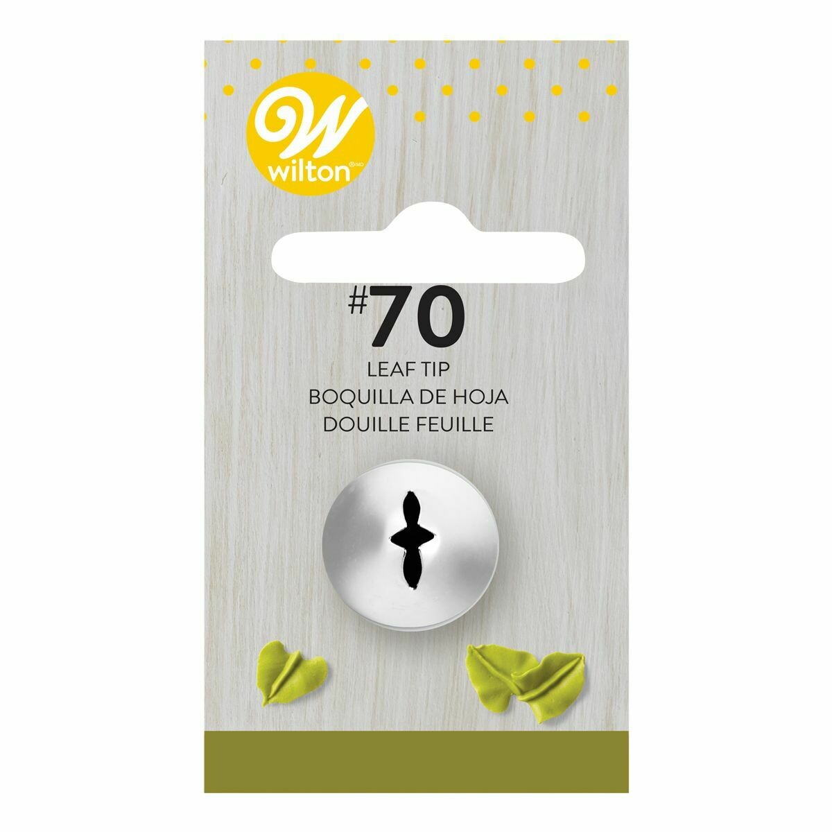 WILTON Nozzle -LEAF No.70 - Μύτη Κορνέ Φύλλο