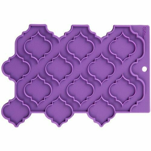 Wilton Silicone Precision Patterns -Trellis - Καλούπι Σιλικόνης με σχέδιο Πλέγμα ∞∞∞
