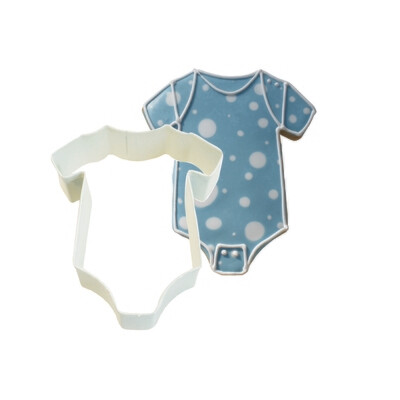 By AH -Cookie Cutter -BABY GROW ONESIE -Κουπάτ Φορμίτσα Ολόσωμη Μωρού 9εκ