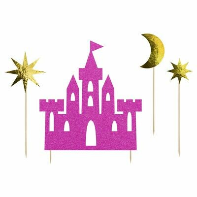 SALE!!! PartyDeco Cake Topper -Princess Castle 4τμχ - Σετ 4τεμ Τόπερ Πριγκίπισσα SALE!!! PartyDeco Cake Topper -Princess Castle 4τμχ - Σετ 4τεμ Τόπερ Πριγκίπισσα
