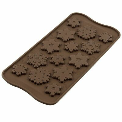 SALE!!! Silikomart Chocolate Mould Choco -FROZEN - Καλούπι Σιλικόνης για Σοκολατένιες χιονονιφάδες